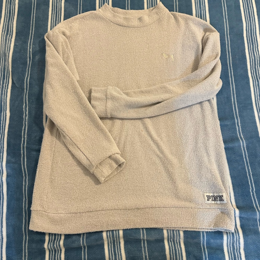 PINK Terry sweatshirt